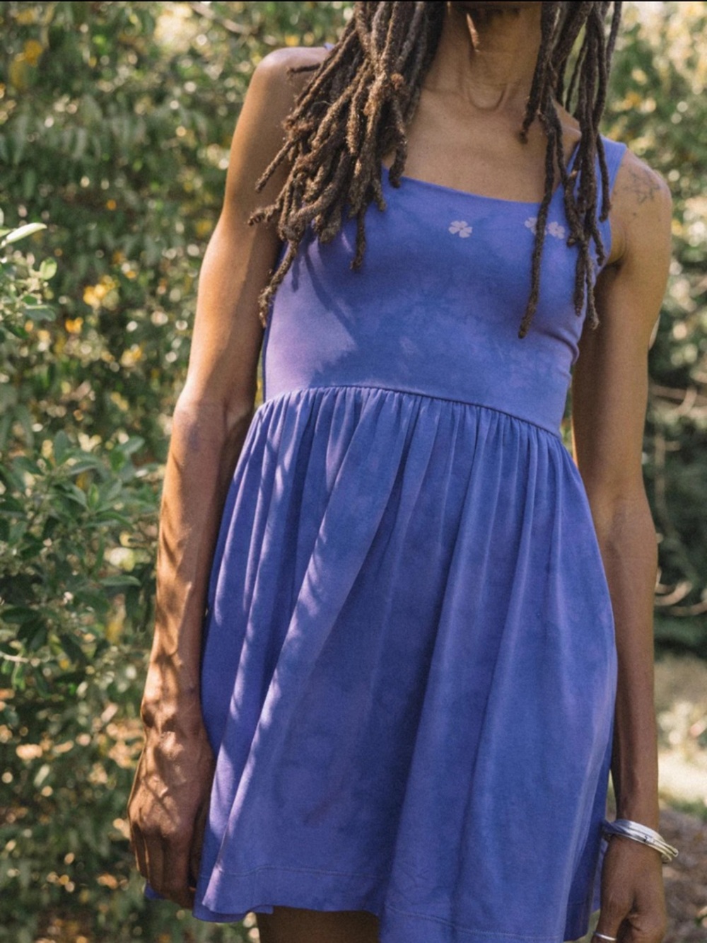 PURUSHA PEOPLE PHLOX DRESS, gorgeous, sustainable, forest fiber, small batch. - Picture 2 of 10
